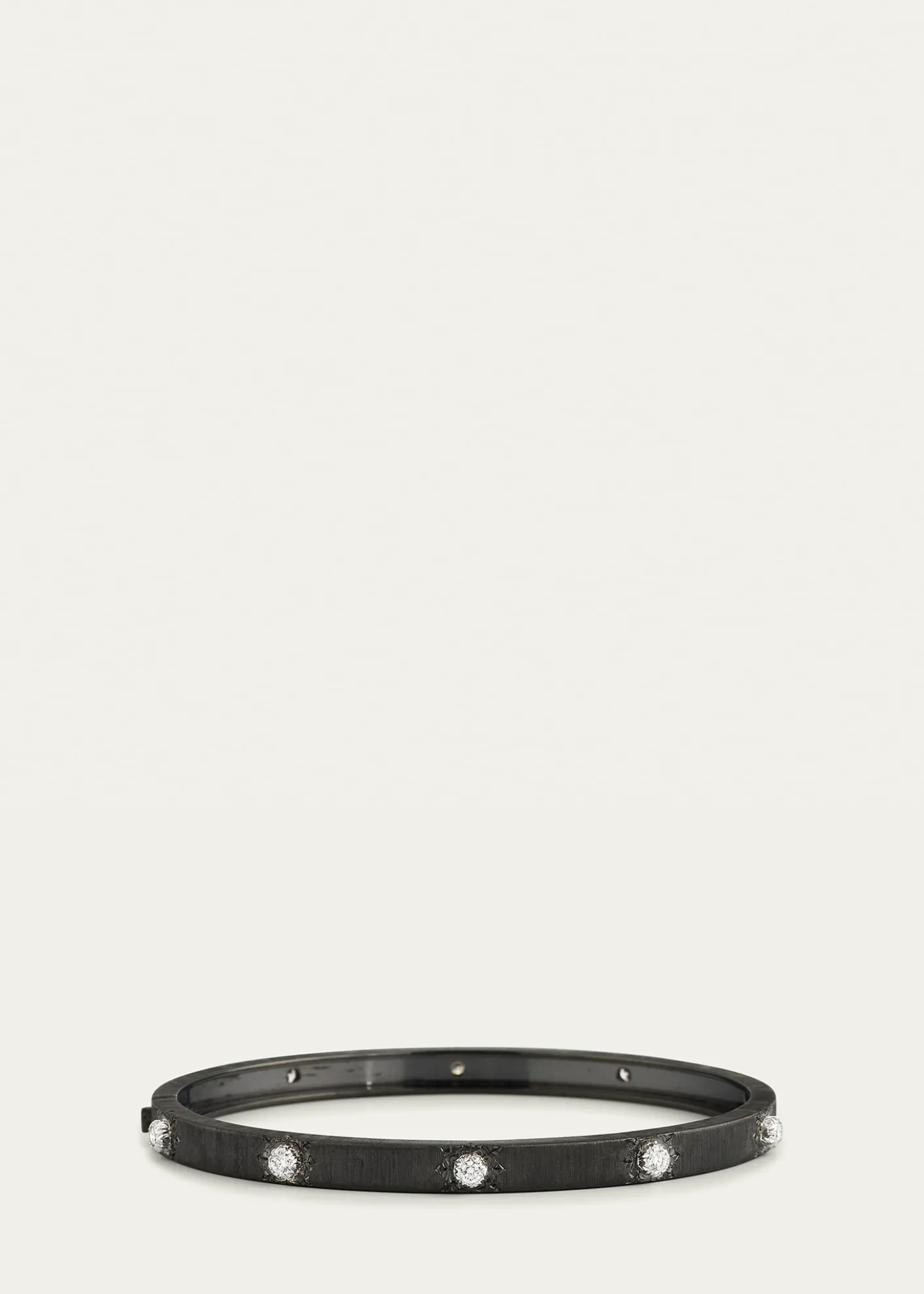 BuccellatiMacri Classica Bangle, Black Gold, 5mm