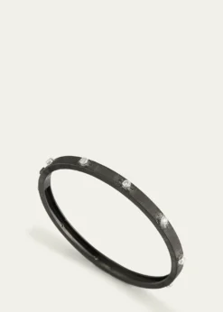 BuccellatiMacri Classica Bangle, Black Gold, 5mm