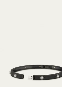 BuccellatiMacri Classica Bangle, Black Gold, 5mm