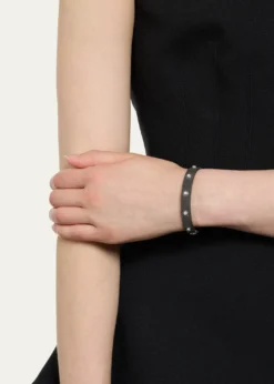BuccellatiMacri Classica Bangle, Black Gold, 8mm