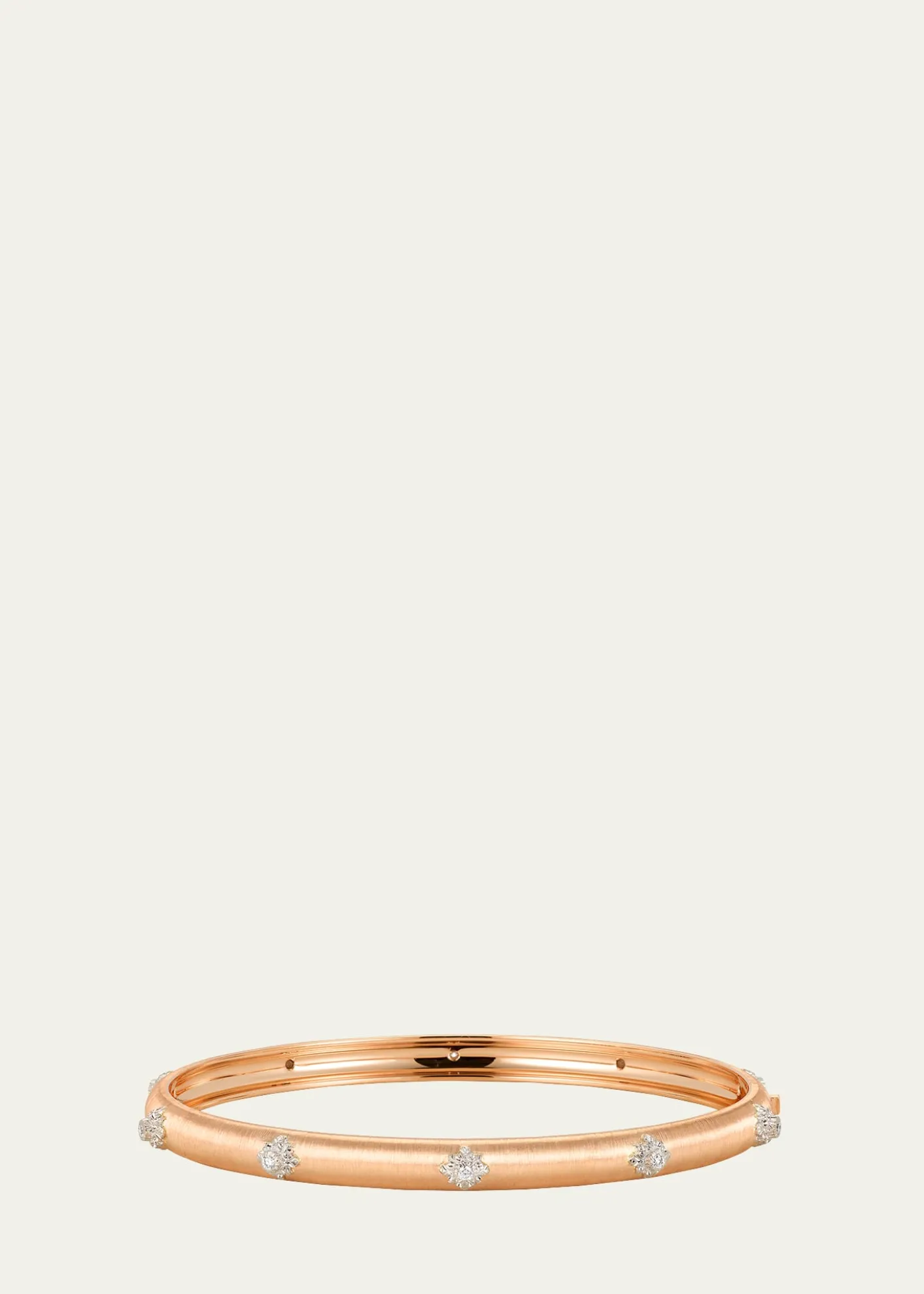 BuccellatiMacri Bombé Bangle, Rose Gold, 5mm