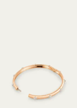 BuccellatiMacri Bombé Bangle, Rose Gold, 5mm