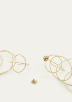 BuccellatiWaikiki 18K Yellow Gold Circle Drop Earrings