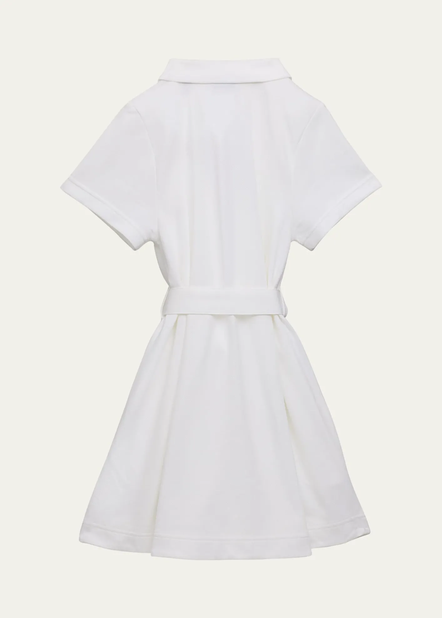 Burberry Girl's Astrid Belted EKD Polo Dress, Size 3-14