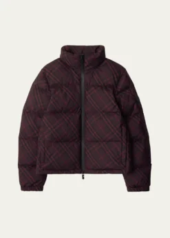BurberryAmbleside Check Puffer Jacket