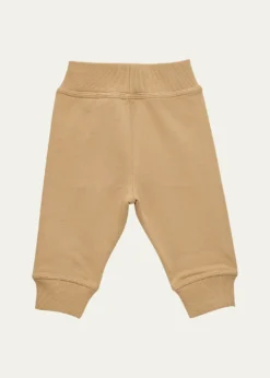 BurberryBoy's Jackson Check-Tape Cotton Jogger Pants, Size 6M-2