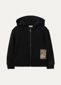 BurberryBoy's Clyde EKD Label Hoodie, Size 3-12