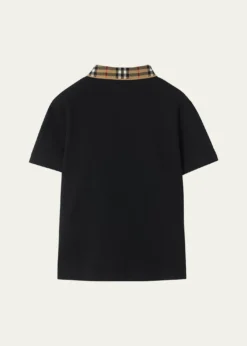 BurberryBoy's Johane Check Polo, Size 3-14