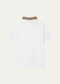 BurberryBoy's Johane Pique EKD Polo Shirt, Size 3-14