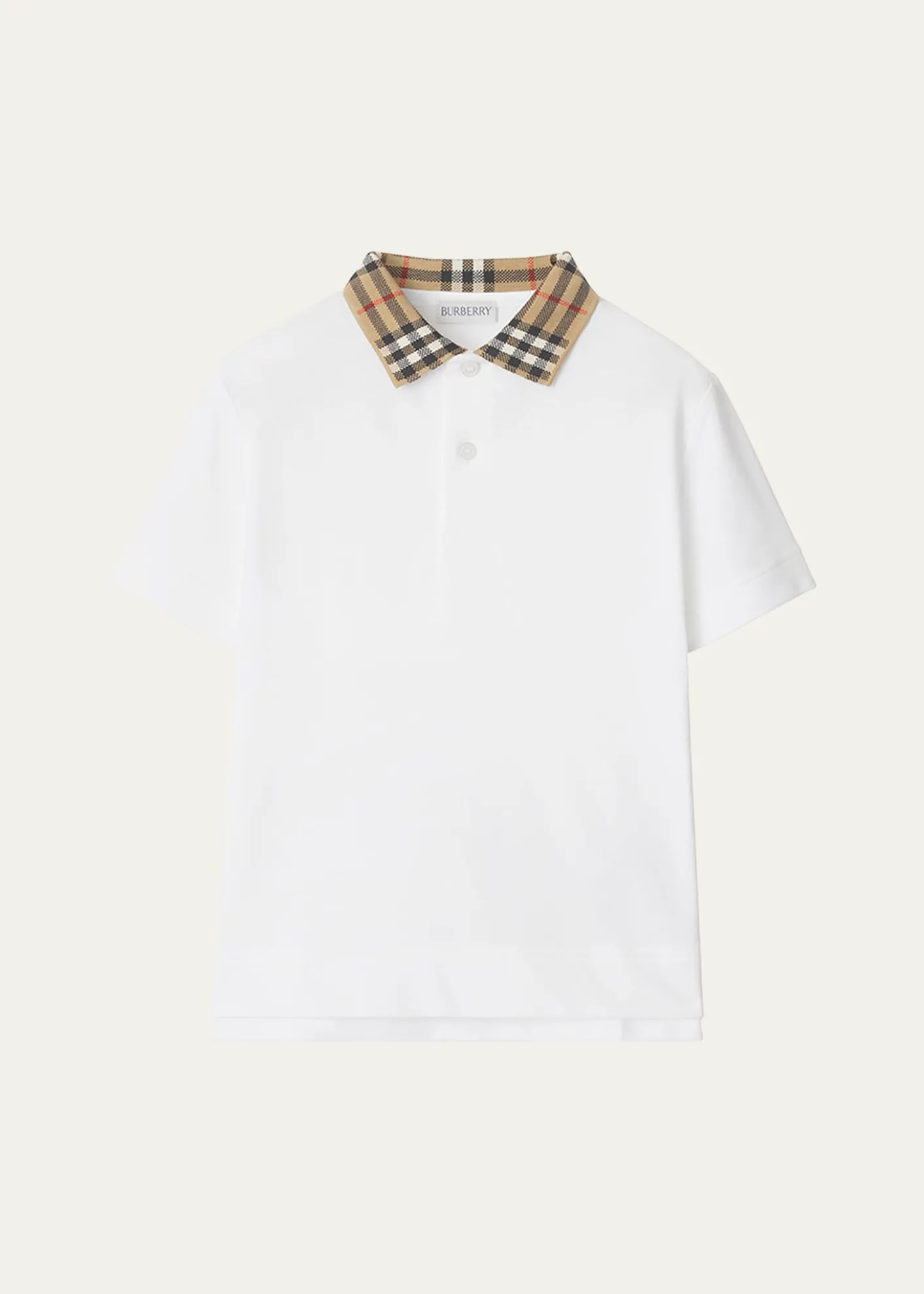 BurberryBoy's Johane Pique EKD Polo Shirt, Size 3-14