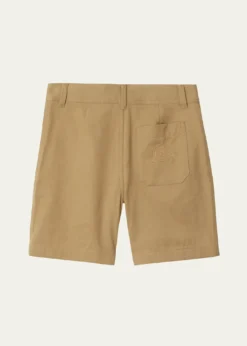 BurberryBoy's Oscar Embroidered EKD Shorts, Size 3-14