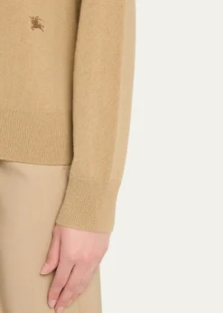 BurberryCashmere Crewneck Cardigan