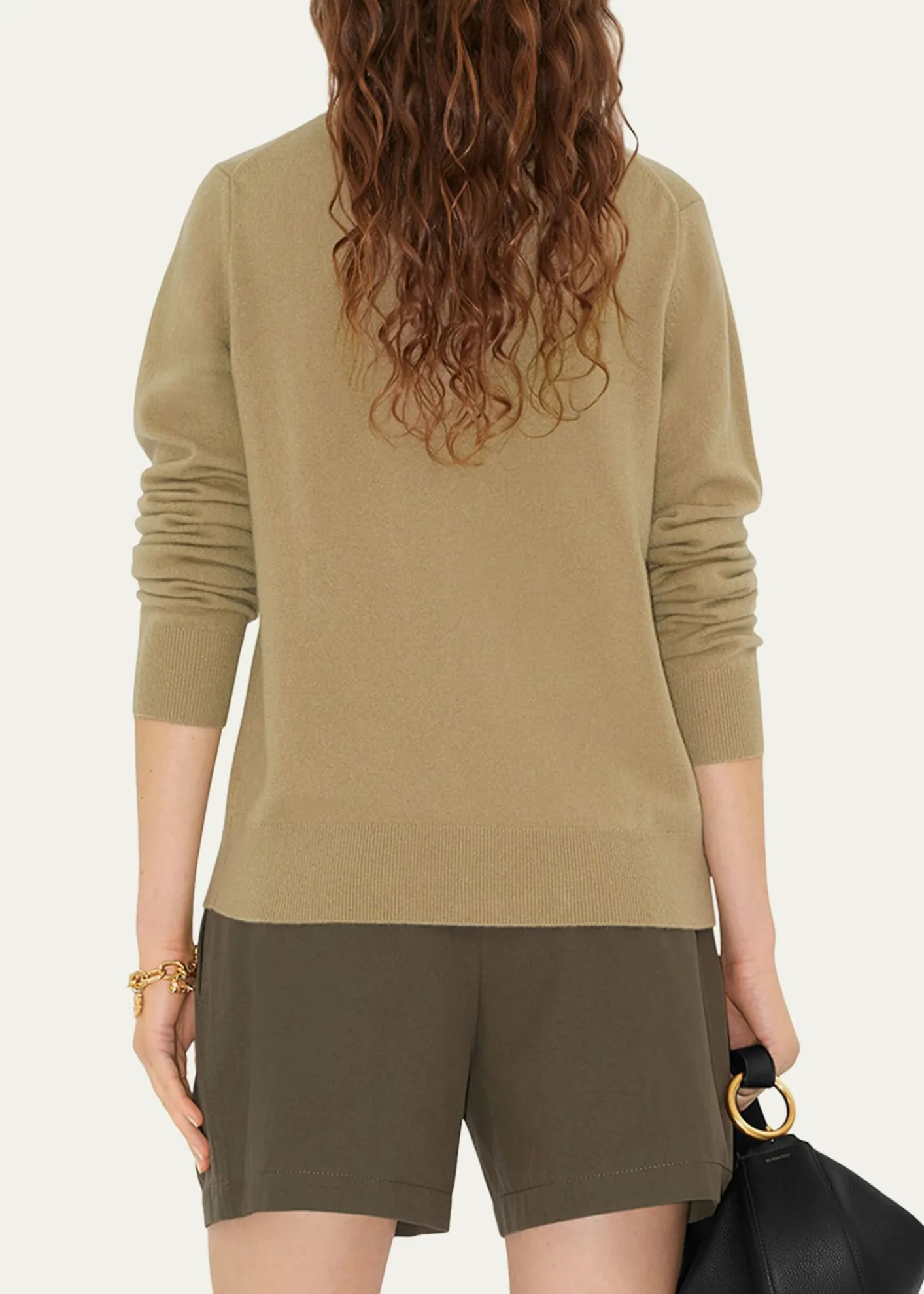 BurberryCashmere Crewneck Cardigan