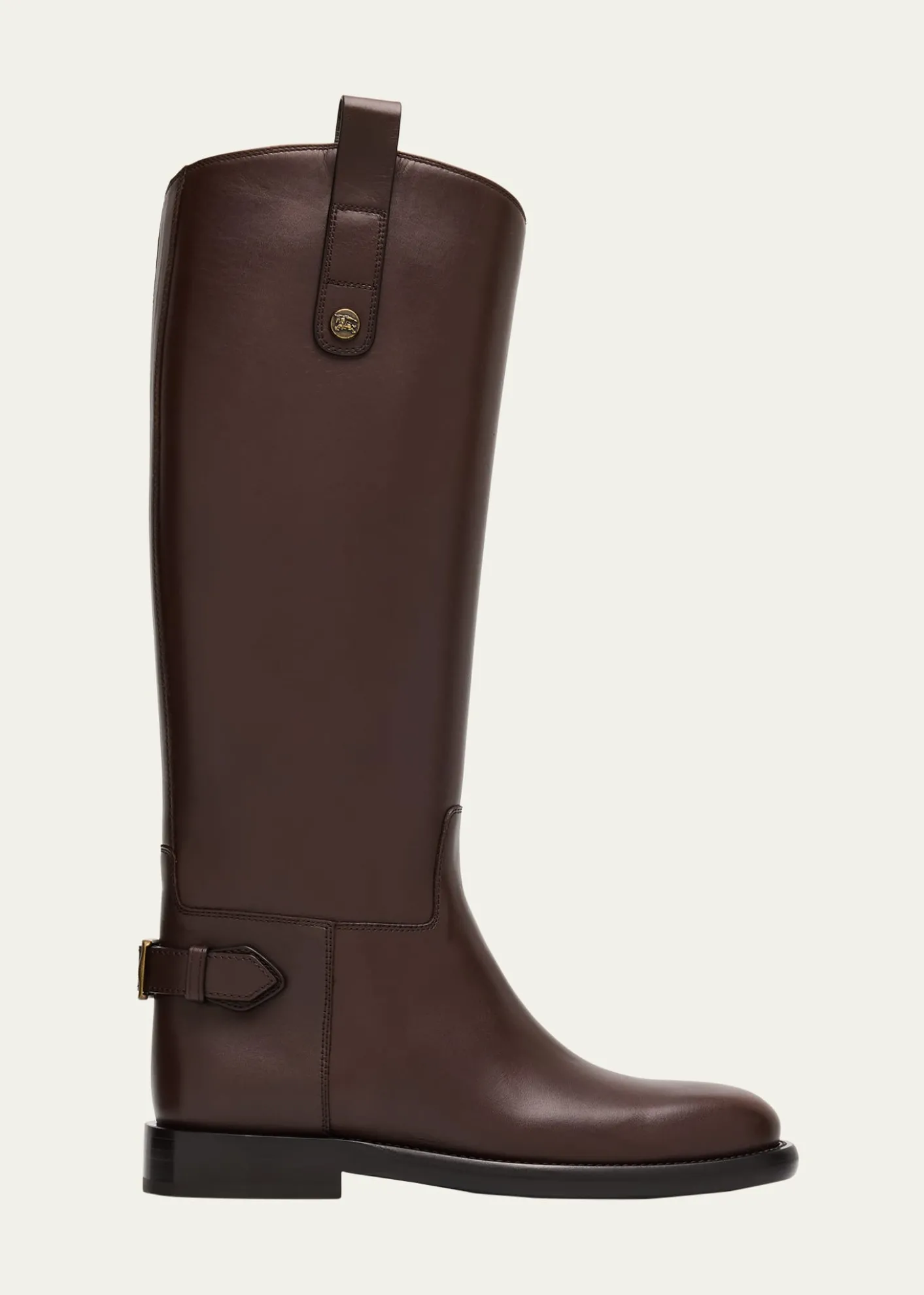 BurberryCavalier Knee-High Leather Riding Boots