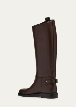 BurberryCavalier Knee-High Leather Riding Boots