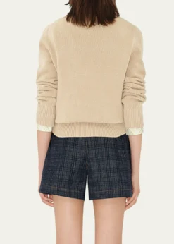 BurberryEKD Wool-Cashmere Crewneck Sweater