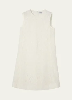 BurberryElysande Paisley Lace Sleeveless Mini Dress