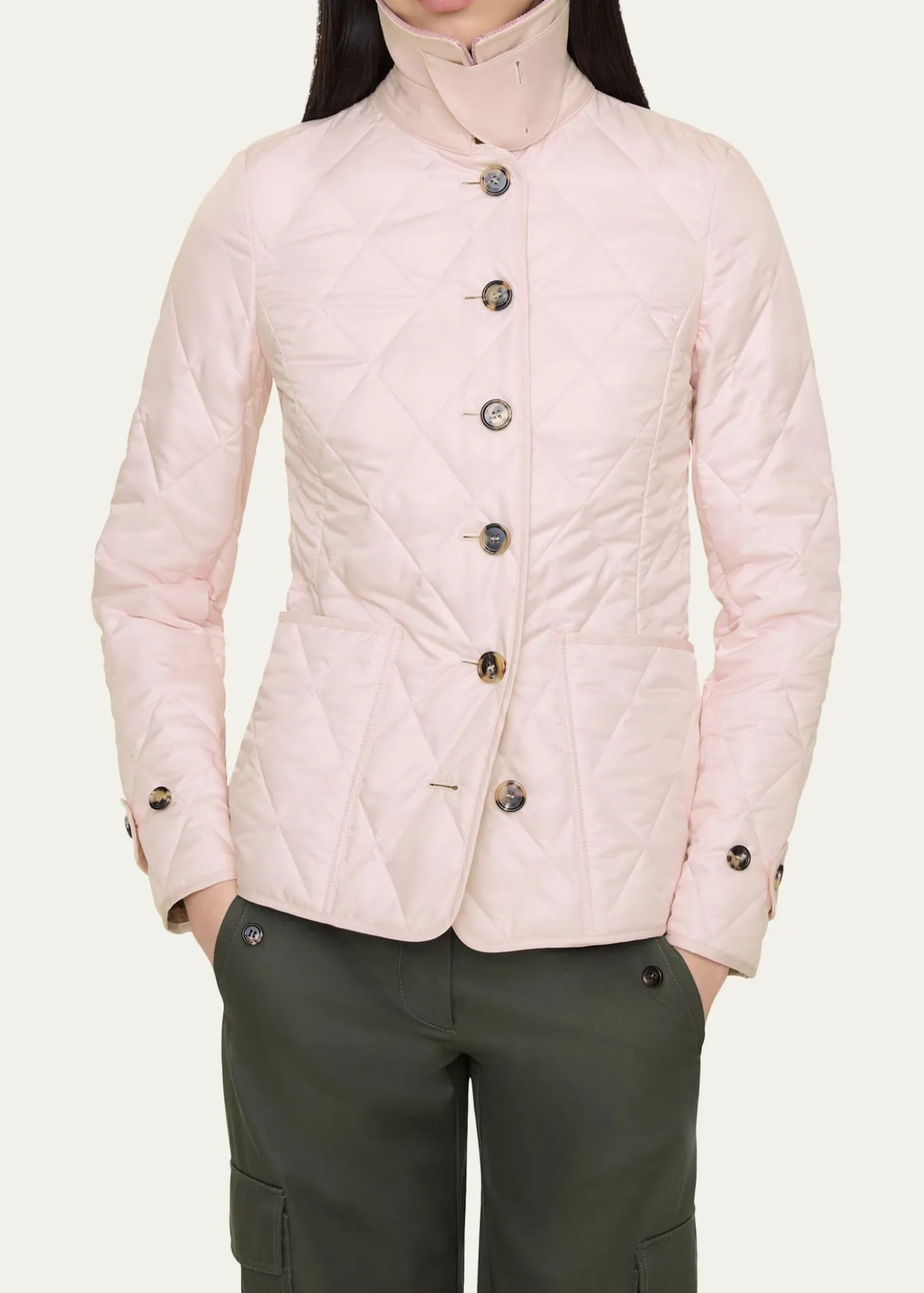 BurberryFernleigh Quilted Slim Jacket
