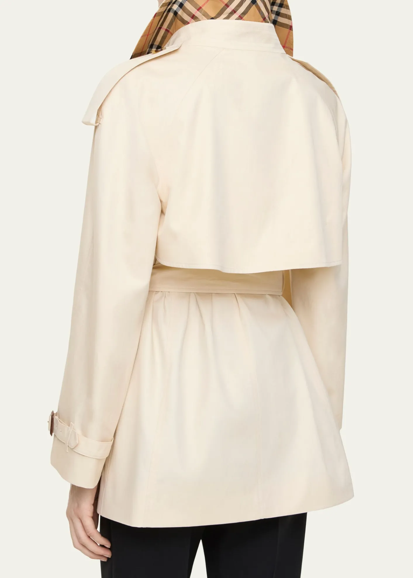 BurberryFitzrovia Tropical Gabardine Short Trench Coat