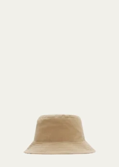 BurberryGabardine Reversible Check-Print Bucket Hat
