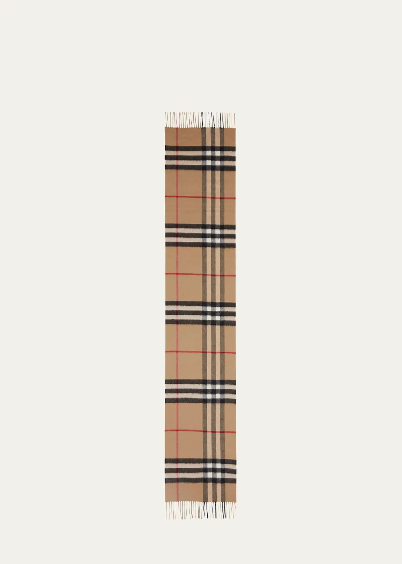 BurberryGiant Check Cashmere Scarf