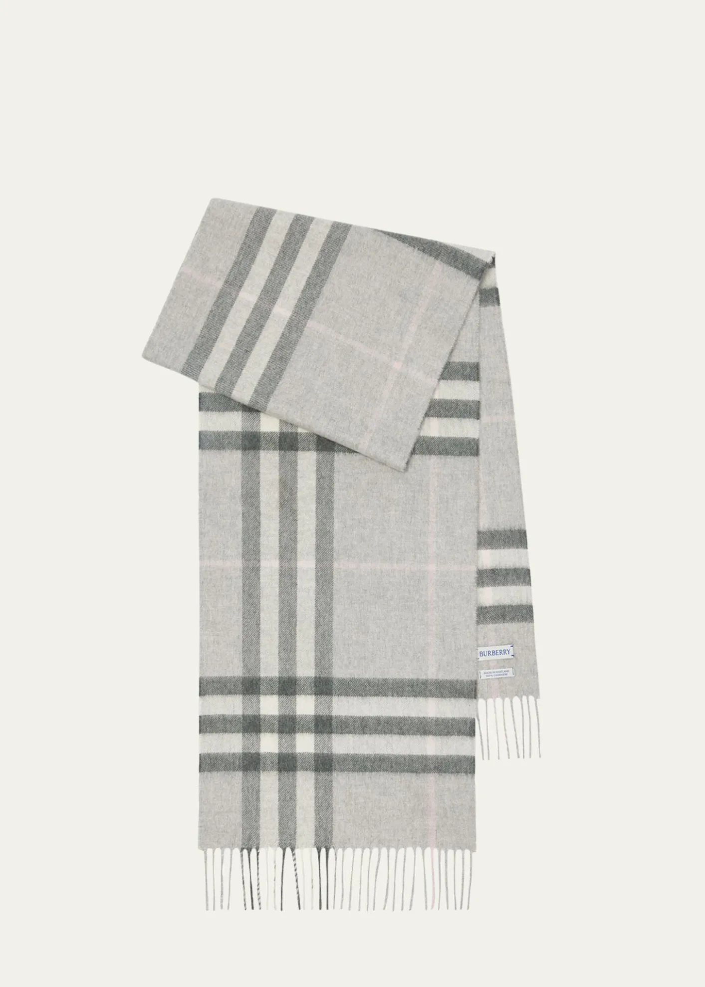 BurberryGiant Check Cashmere Scarf