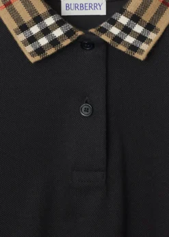 BurberryGirl's Astrid Check Polo Shirtdress, Size 3-14