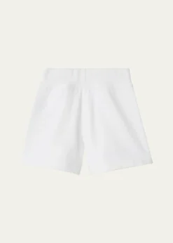 BurberryGirl's Caterina Check Tape Cotton Shorts, Size 3-14