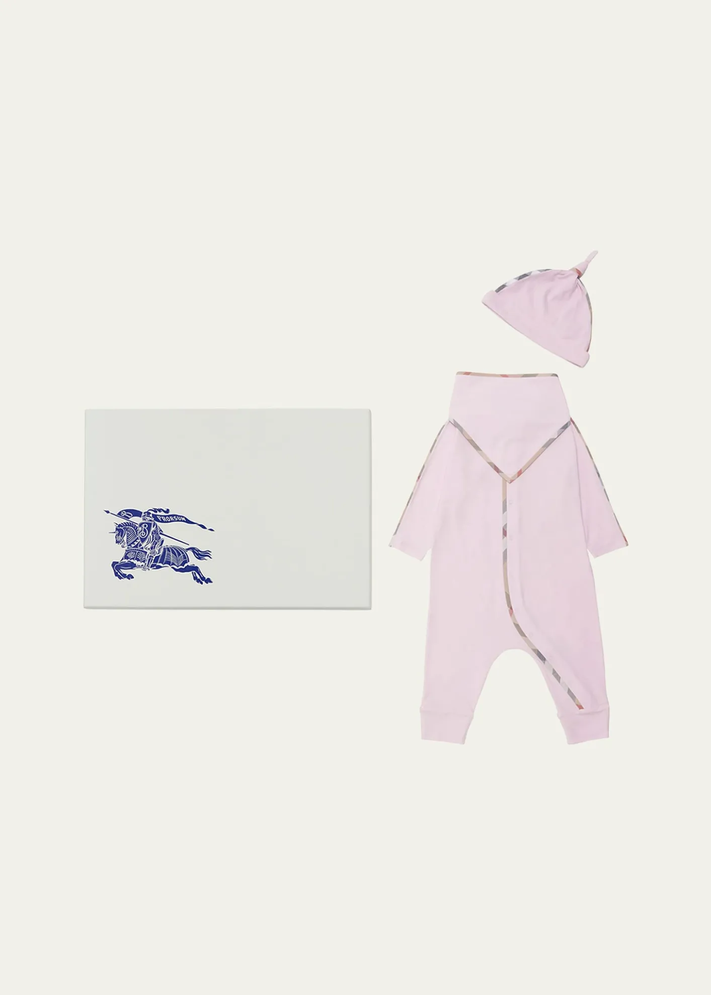 BurberryGirl's Hamilton 3-Piece Gift Set, Size 1M-12M