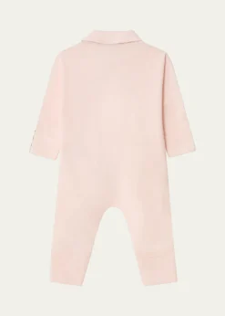 BurberryGirl's Hamilton Stretch Cotton Three-Piece Baby Gift Set, Size 1M-18M