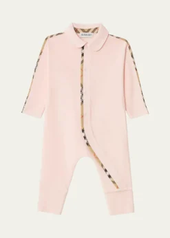 BurberryGirl's Hamilton Stretch Cotton Three-Piece Baby Gift Set, Size 1M-18M
