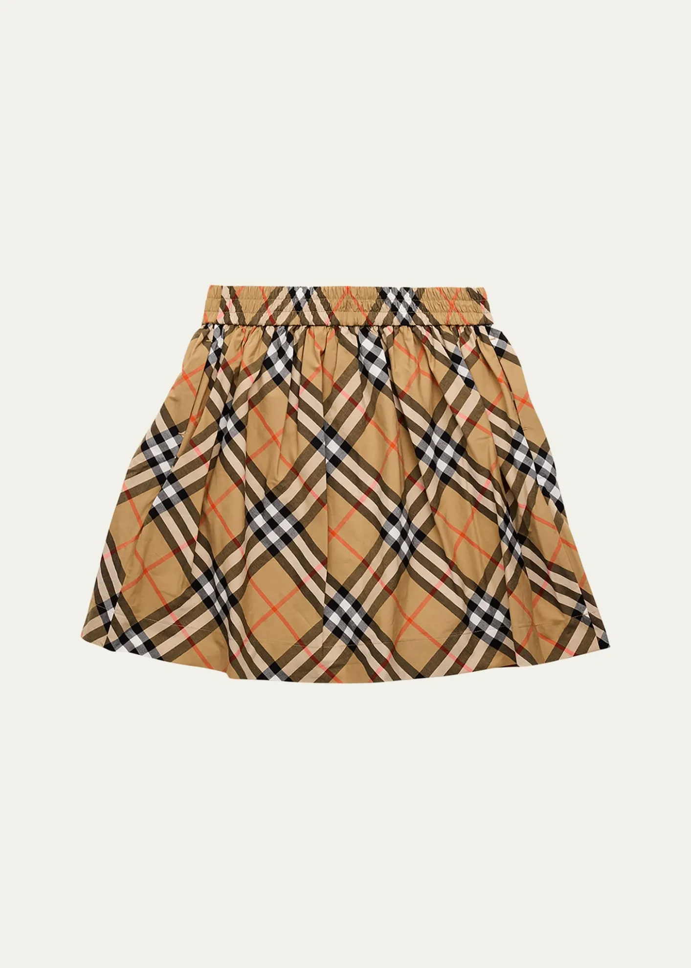 BurberryGirl's Kelsey Check-Print Skirt, Size 3-14