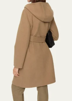 BurberryHampshire Reversible Hooded Wrap Coat