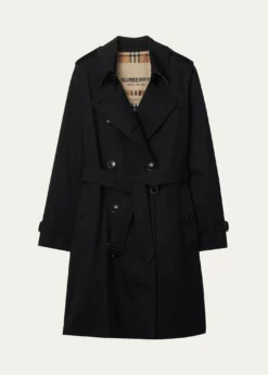 BurberryKensington Belted Trench Coat