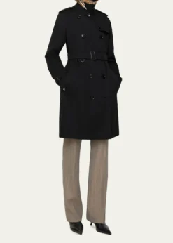 BurberryKensington Belted Trench Coat