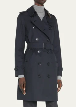 BurberryKensington Heritage Belted Long Trench Coat