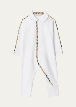 BurberryKid's Hamilton Stretch Cotton Three-Piece Gift Set, Size 1M-12M