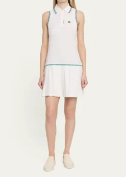 BurberryMartina Pleated Mini Tennis Dress