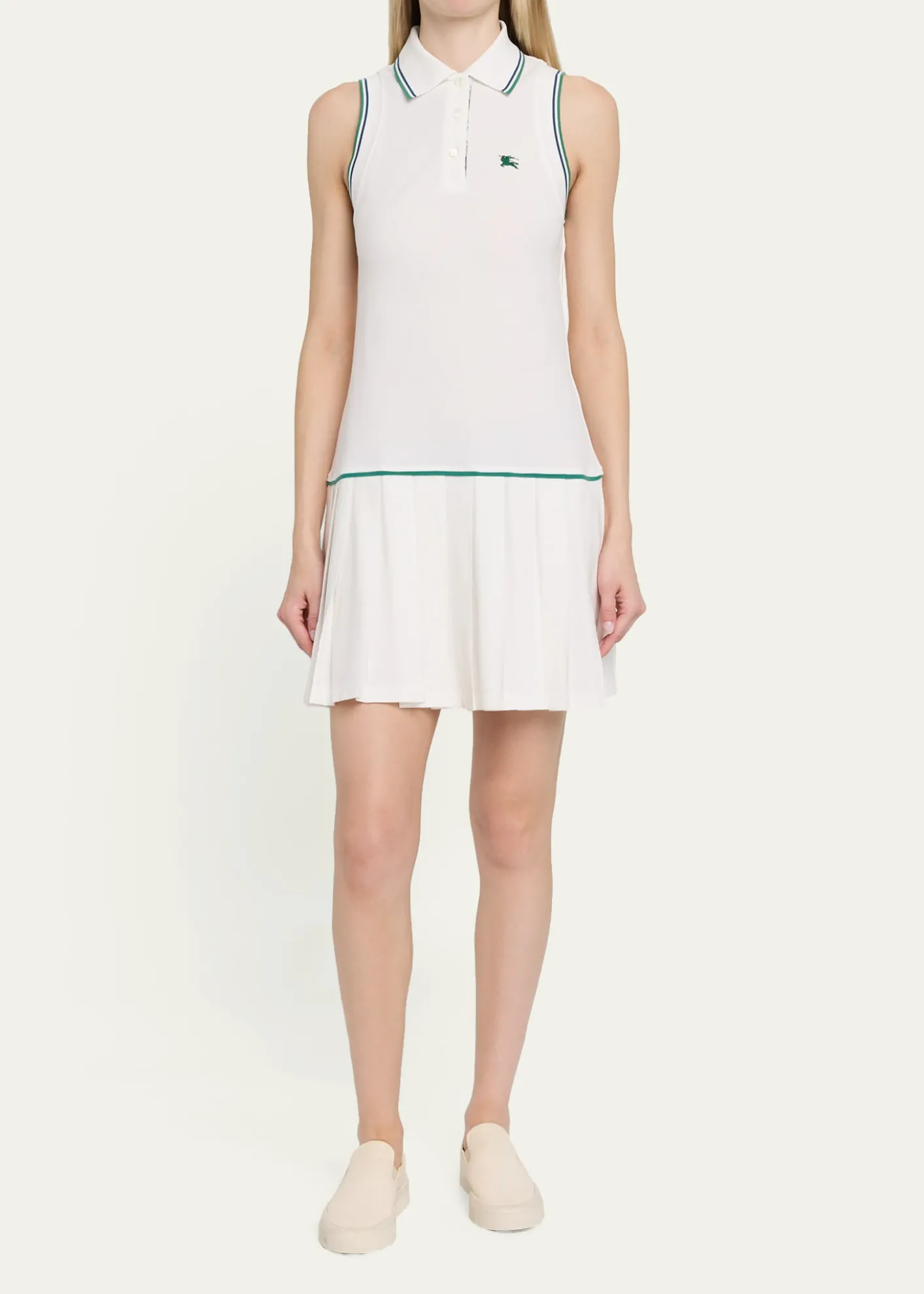 BurberryMartina Pleated Mini Tennis Dress