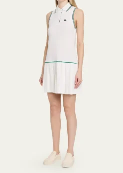 BurberryMartina Pleated Mini Tennis Dress