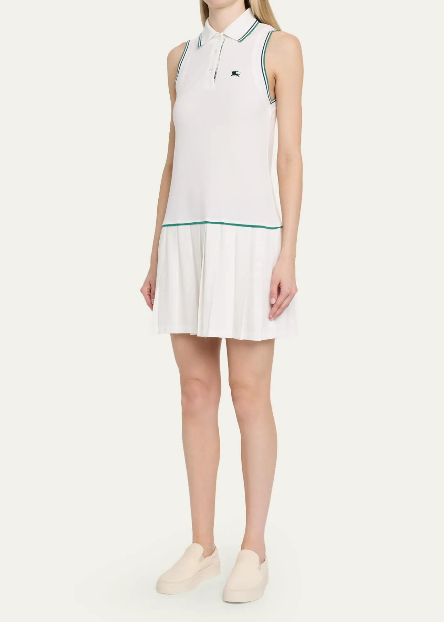 BurberryMartina Pleated Mini Tennis Dress