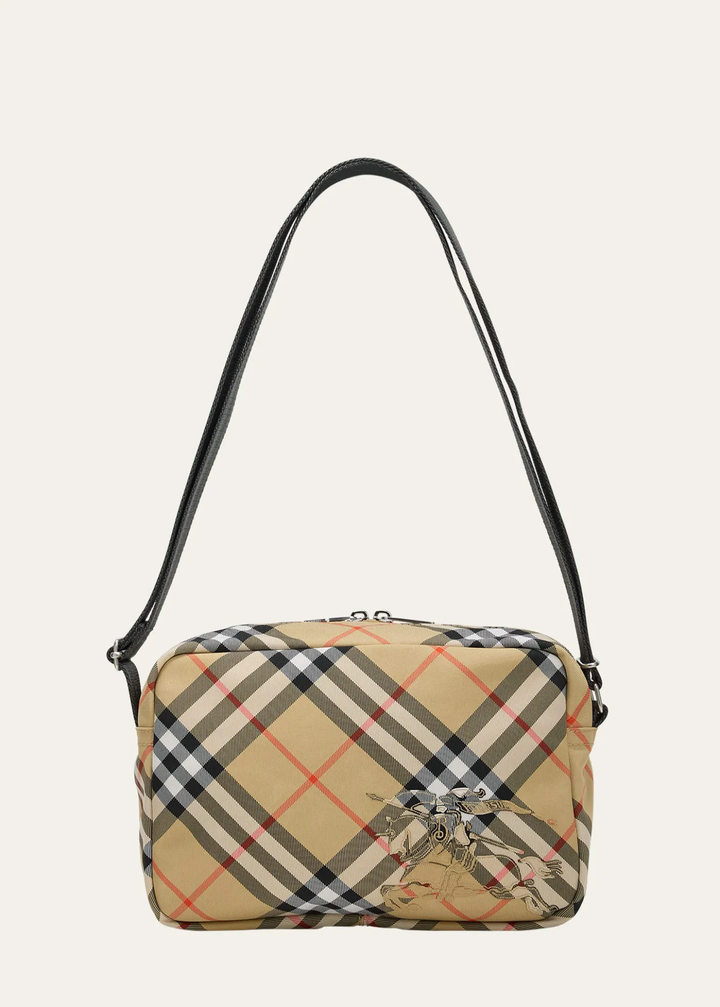 BurberryMen's Check Essential Crossbody Bag