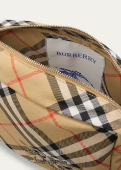 BurberryMen's Check Essential Crossbody Bag