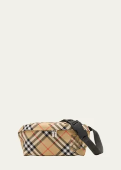 BurberryMen's Essential Check Belt Bag