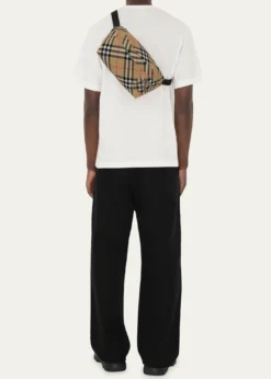 BurberryMen's Essential Check Belt Bag