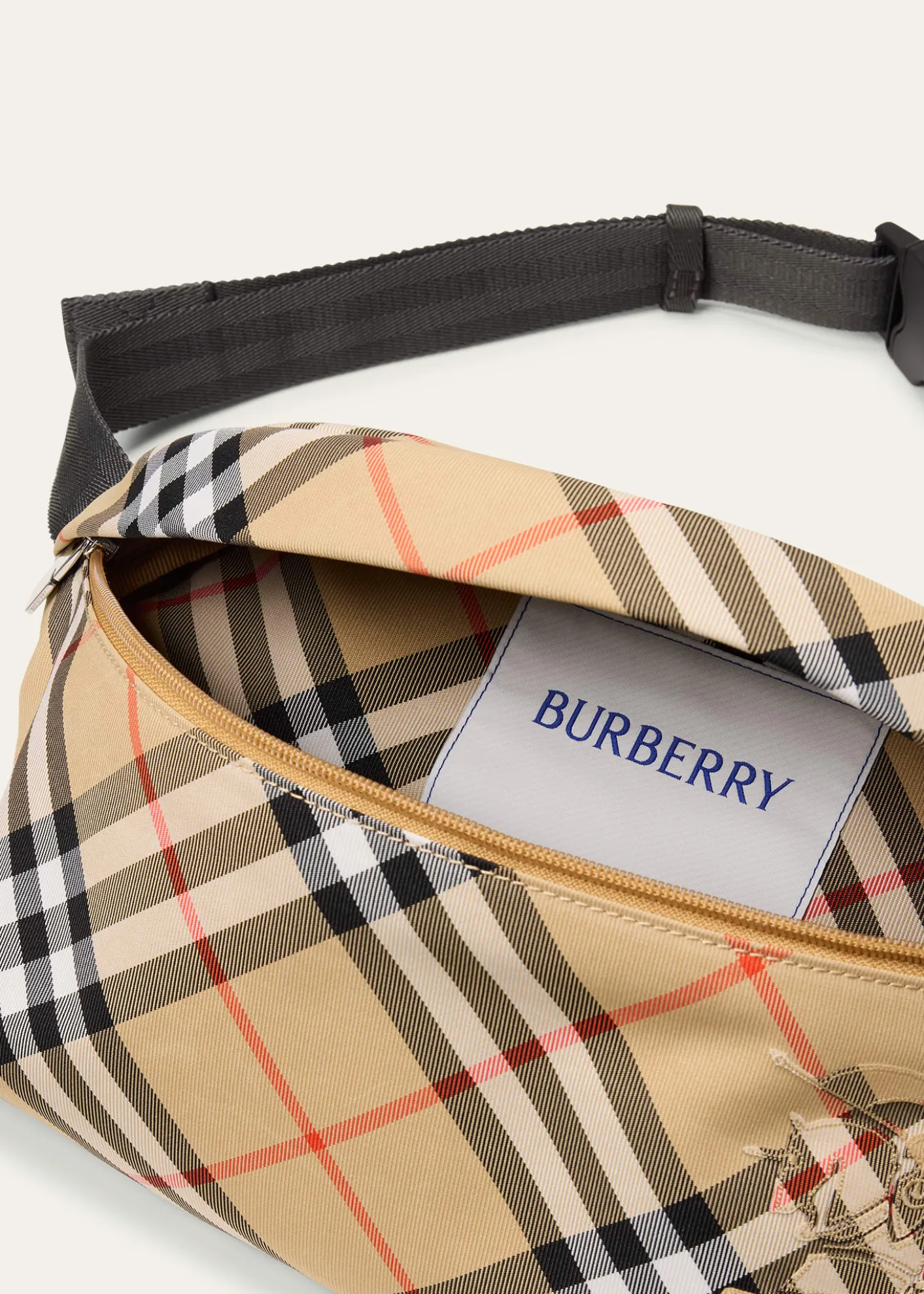 BurberryMen's Essential Check Belt Bag