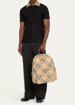 BurberryMen's Essential Check Backpack