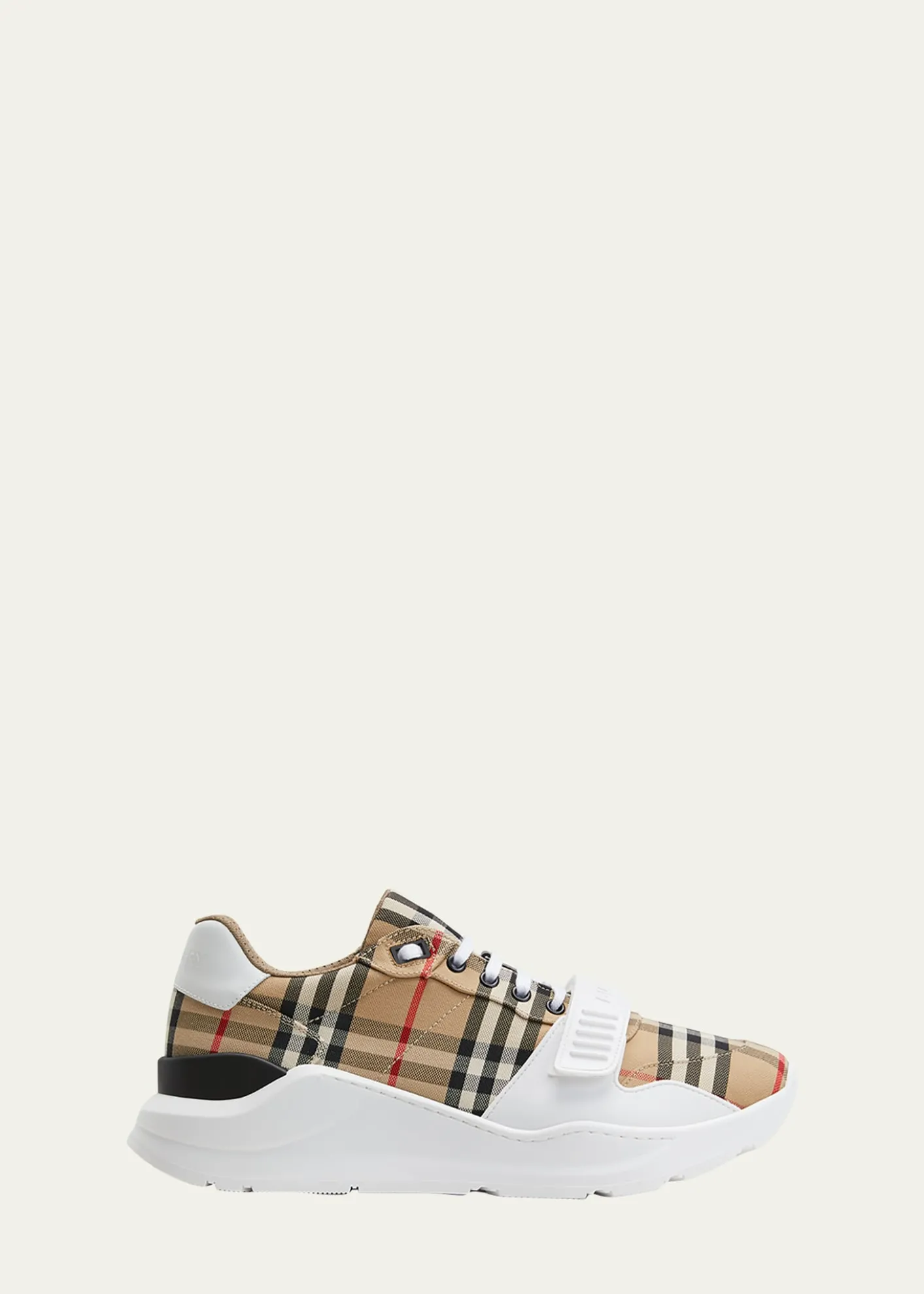BurberryMen's Vintage Check Canvas Low-Top Sneakers