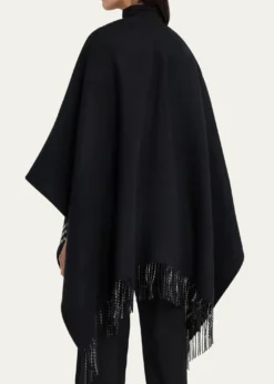 BurberryReversible Check Wool Cape