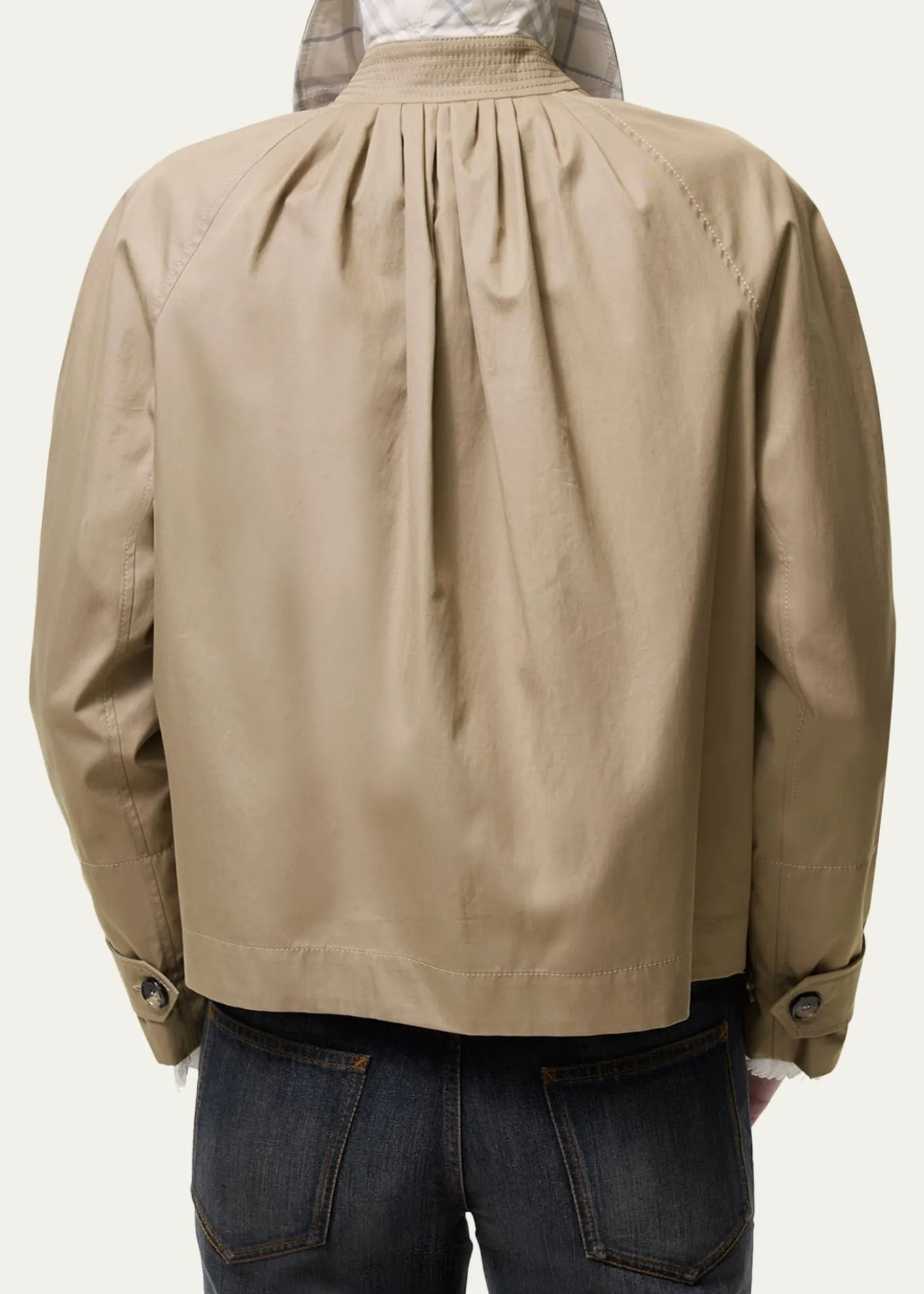 BurberryTropical Cotton Gabardine Jacket